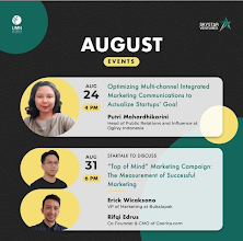 Webinar bersama para mentor untuk membagikan ilmu