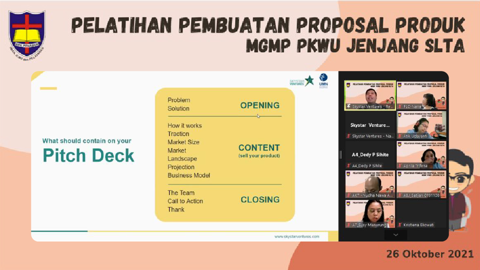 Pelatihan Pitch Deck