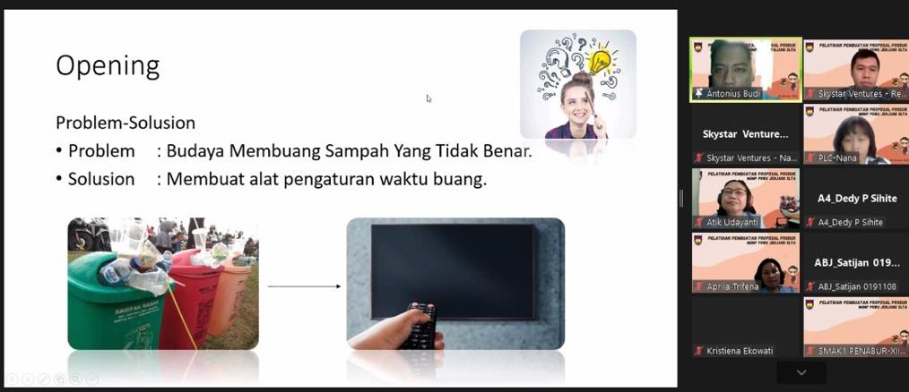 Workshop Pelatihan Pitch Deck