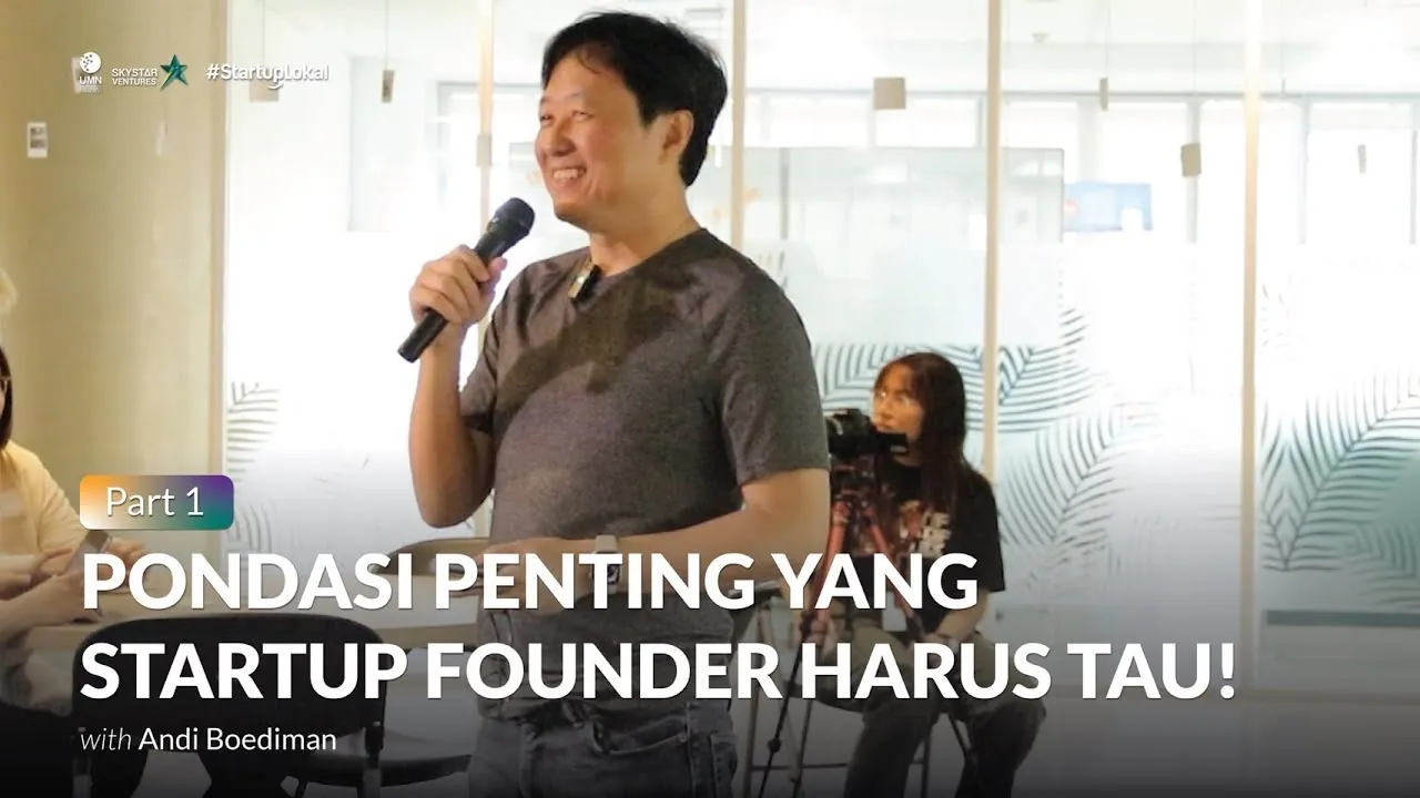 Andi Boediman - Startup Innovation: Transitioning from Insight to Ideas